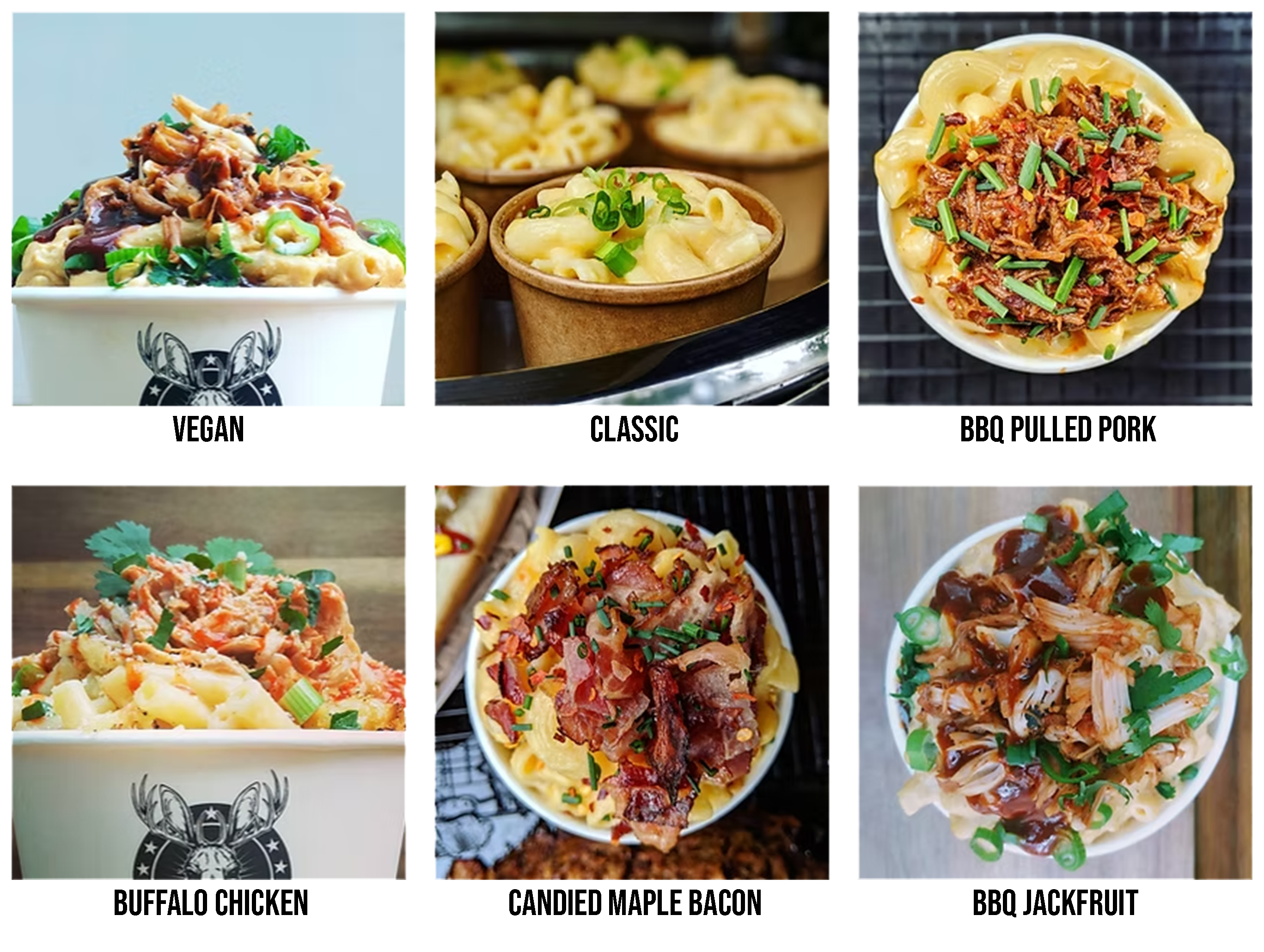 Mac and cheese street food catering in the west midlands and all across the uk mac n' cheese topped with bbq pulled pork, bacon fried in maple syrup, buffalo chicken, vegan bbq jackfruit, and other tasty vegan and vegetarian menu items. We provide wedding, corporate and festival catering throughout London, the midlands, west midlands